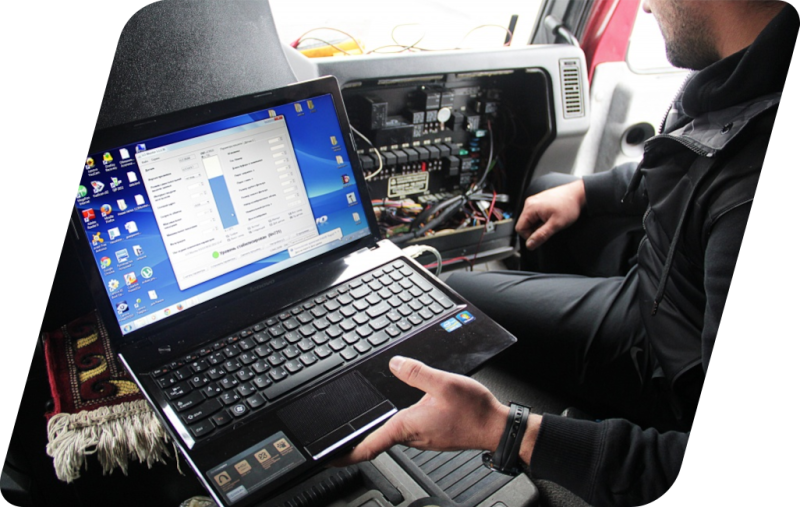 Диагностика абонентского ГЛОНАСС терминала в составе Транспортного Средства