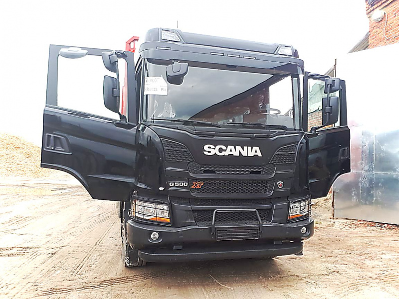 Установка мониторинга на Scania G500