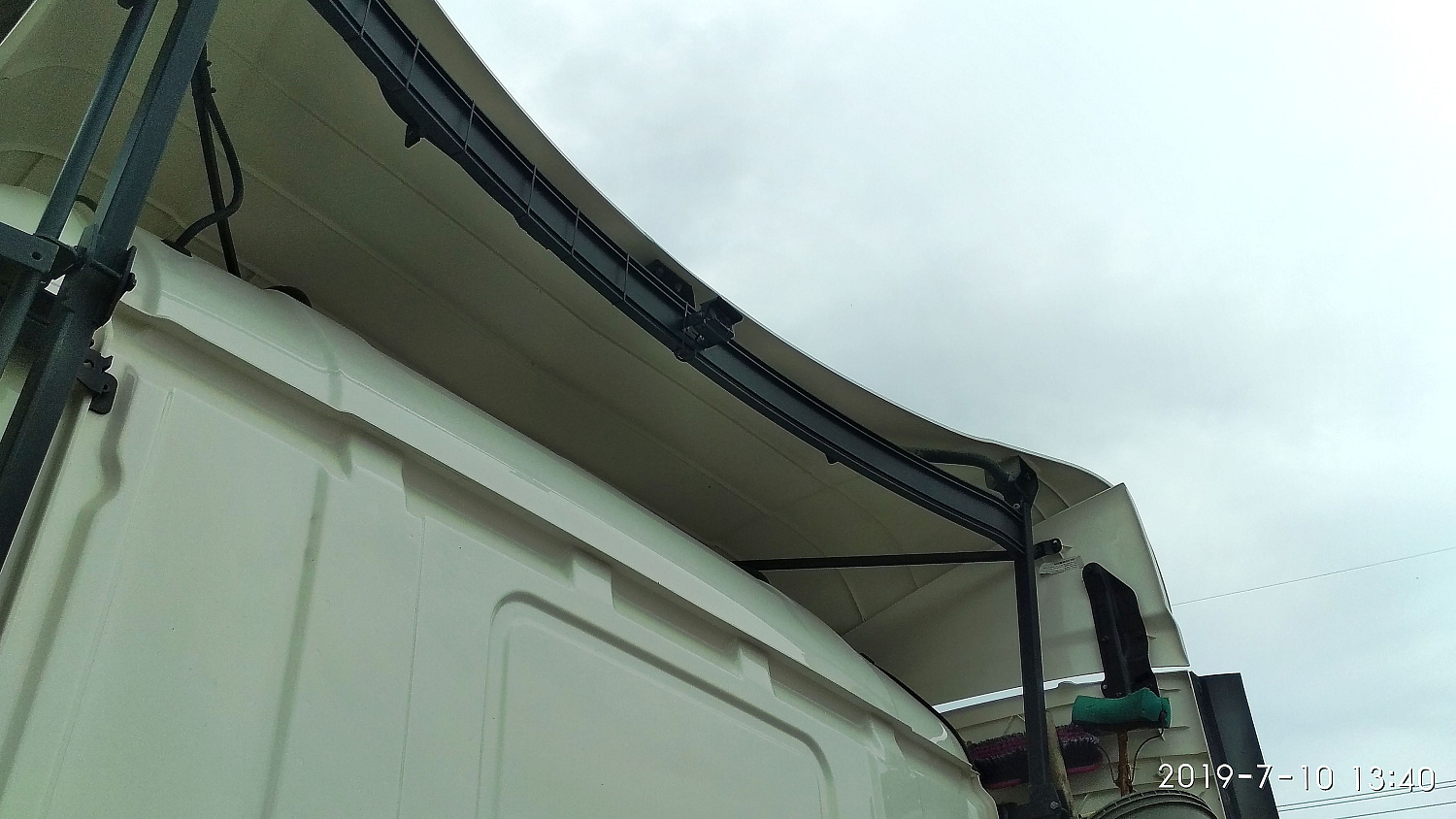 Камеры видеонаблюдения на бензовозе